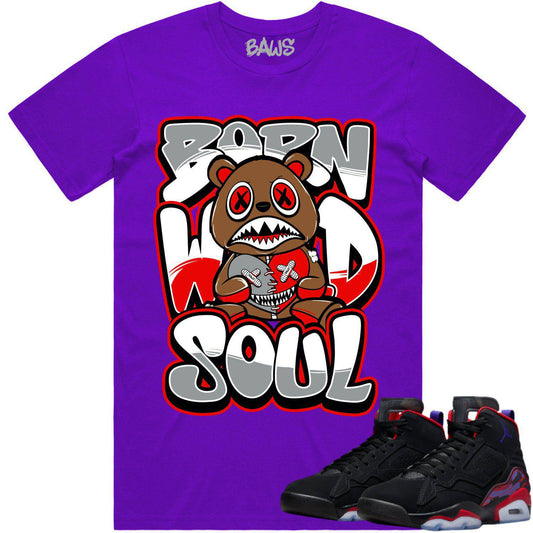 Jordan MVP Raptors Shirt - Sneaker Tees - Red Born Wild Baws