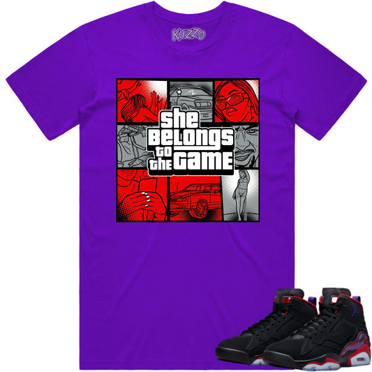 Jordan MVP Raptors Shirt - Sneaker Tees - Red Game