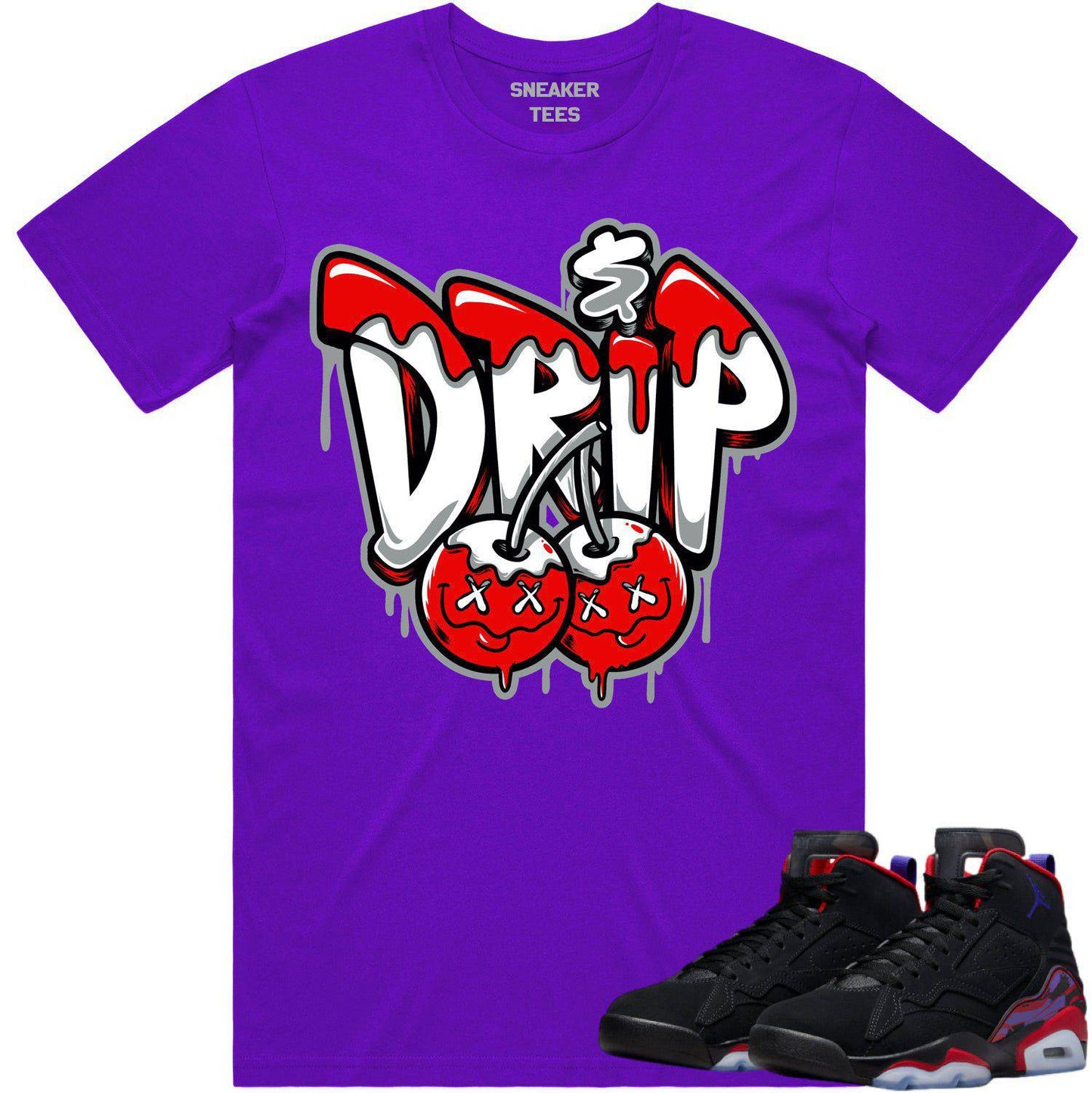 Jordan MVP Raptors Shirt - Sneaker Tees - Red Money Drip