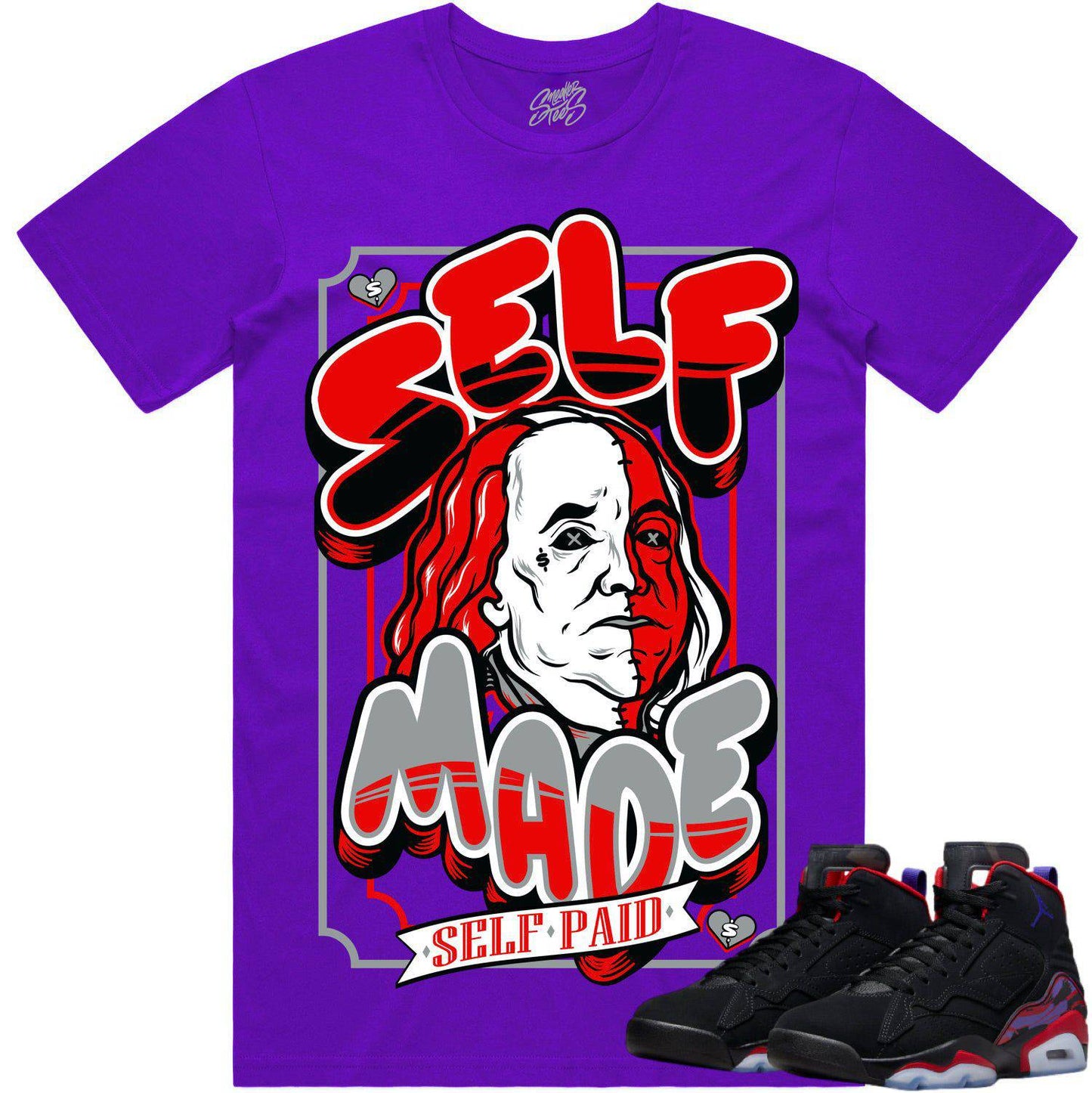 Jordan MVP Raptors Shirt - Sneaker Tees - Red Self Made