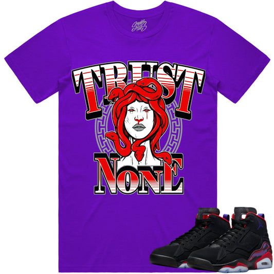 Jordan MVP Raptors Shirt - Sneaker Tees - Red Trust No One
