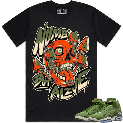 Jordan MVP Sky J Olive Shirts - Celadon Numb Alive