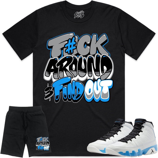 Jordan Powder Blue 9s Sneaker Outfits - Powder Blue F#ck Around