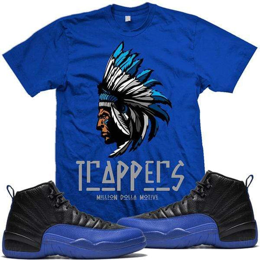 Jordan Retro 12 Game Royal Sneaker Shirt Tees to Match