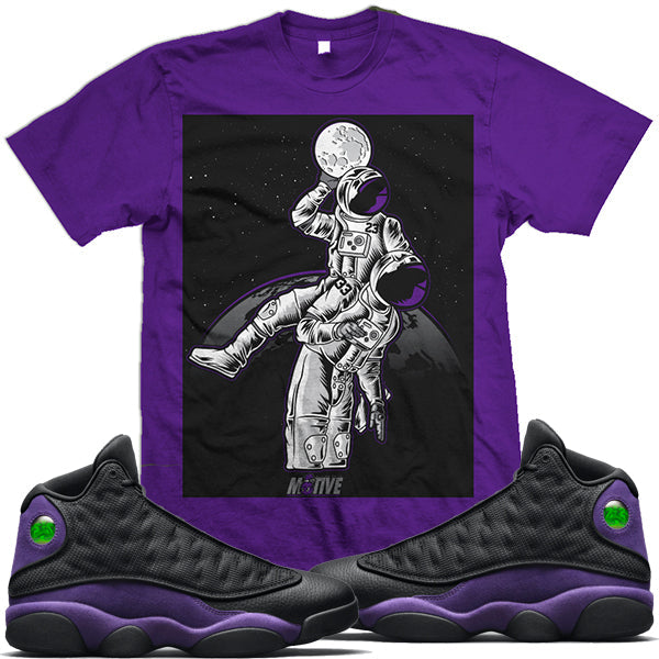 Jordan Retro 13 Court Purple Shirts