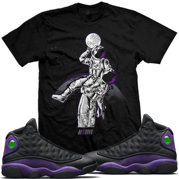 Jordan Retro 13 Court Purple Shirts