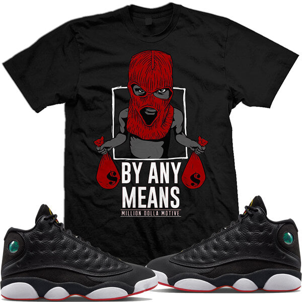 Jordan Retro 13 Playoff 13s : Sneaker Shirts to Match : By Any Means
