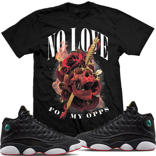 Jordan Retro 13 Playoff 13s : Sneaker Shirts to Match : No Love
