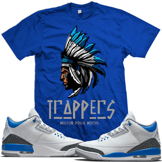 Jordan Retro 3 Racer Blue Sneaker Tees Shirts