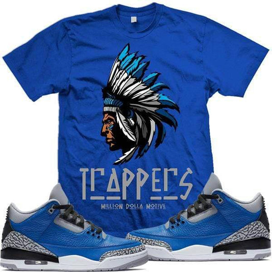 Jordan Retro 3 Royal Cement Elephant Sneaker Shirt