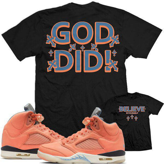 Jordan Retro 5 Crimson Bliss DJ Khaled 5s : Sneaker Clothing : Shirts