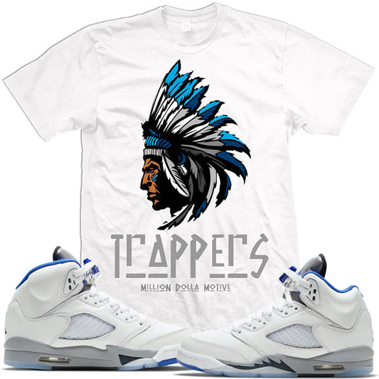 Jordan Retro 5 Stealth Sneaker T-Shirt
