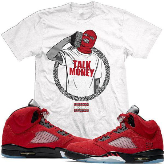 Jordan Retro 5s Raging Bull Sneaker Shirts