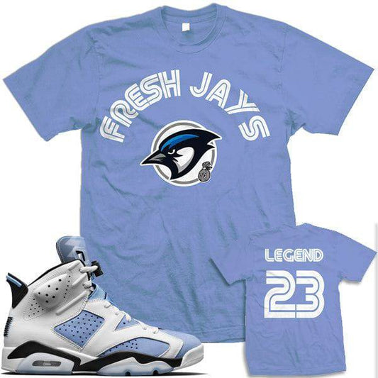 Jordan Retro 6 UNC Sneaker Shirt