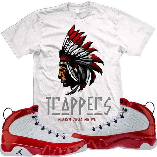 Jordan Retro 9 Gym Red Sneaker Shirt