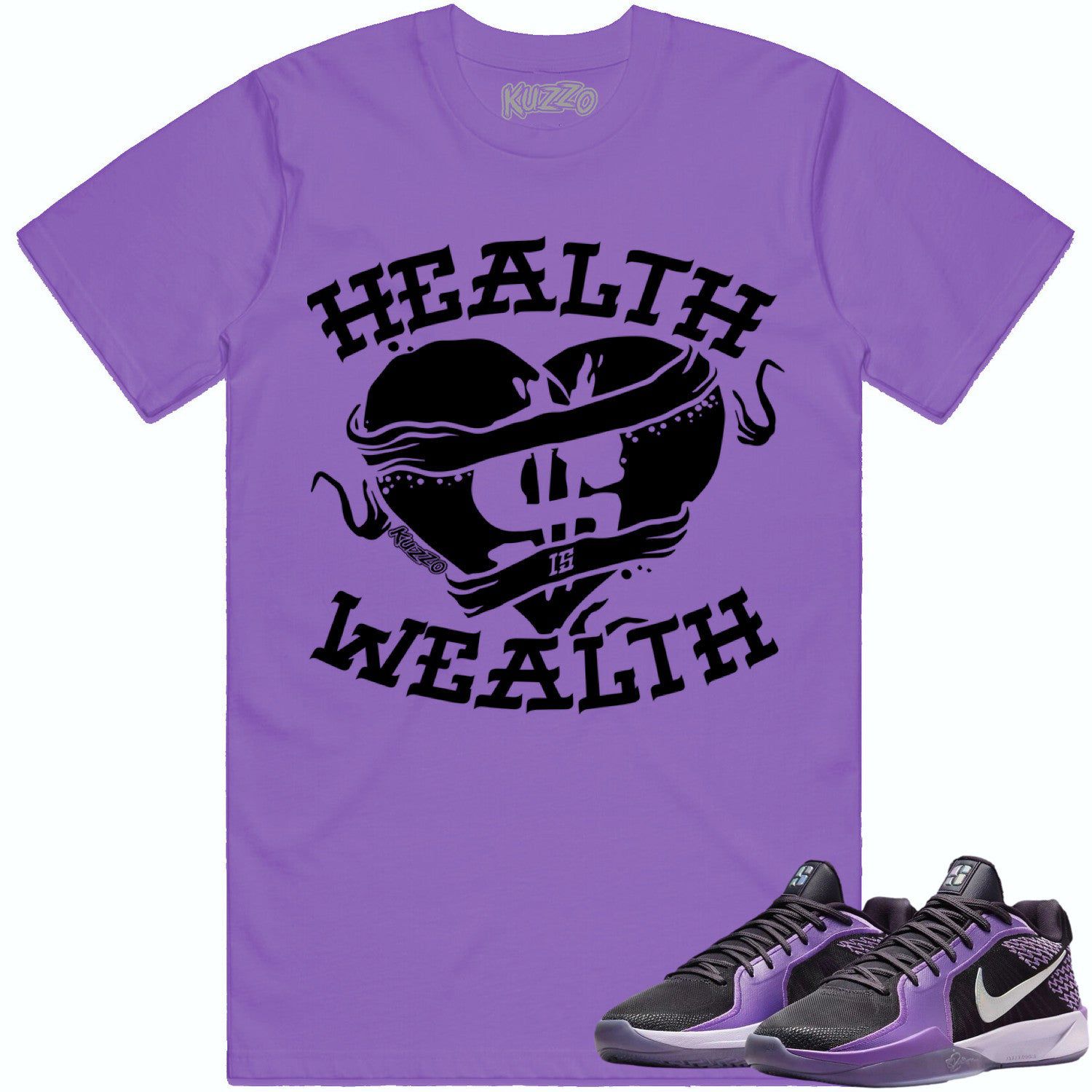 Jordan Sabrina 2 Tunnel Vision Cave Purple Sneaker Tees - Health