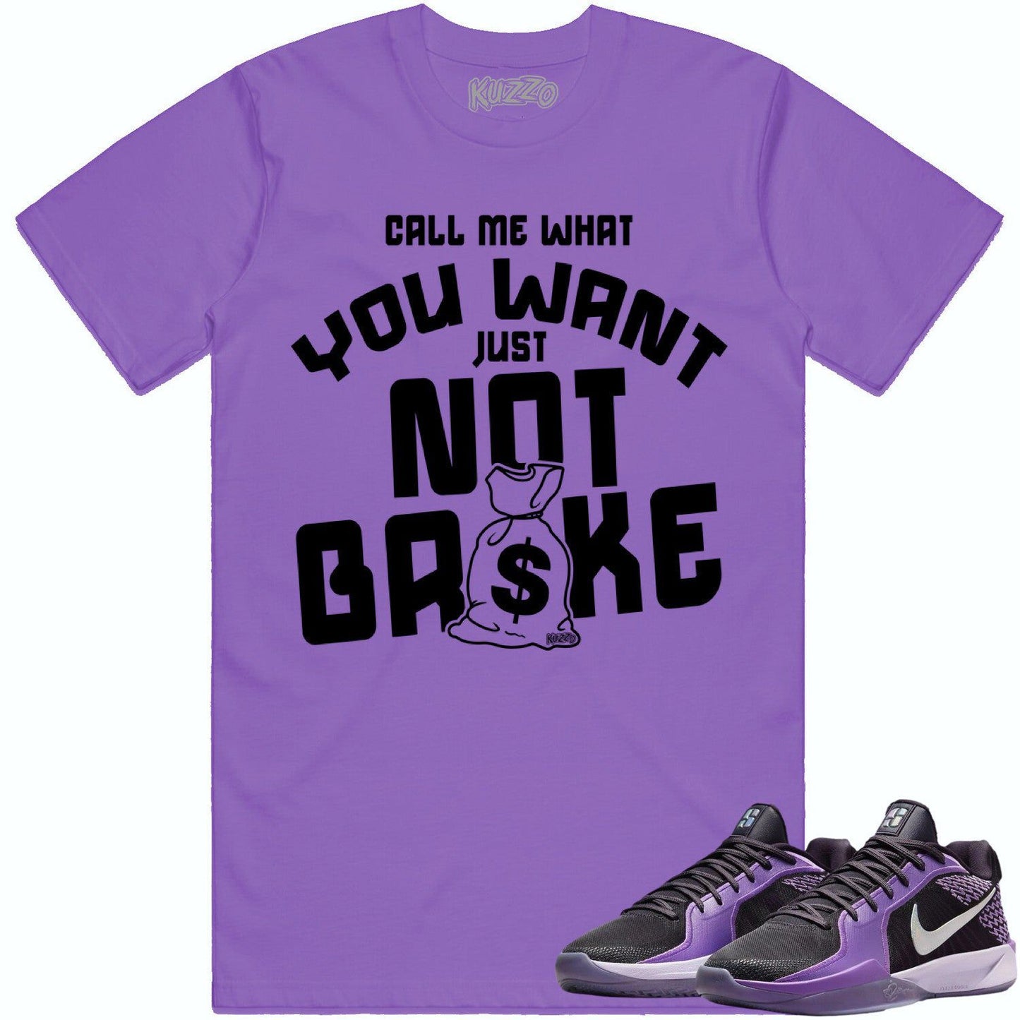 Jordan Sabrina 2 Tunnel Vision Cave Purple Sneaker Tees - Not Broke