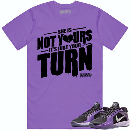 Jordan Sabrina 2 Tunnel Vision Cave Purple Sneaker Tees - SINYIJYT