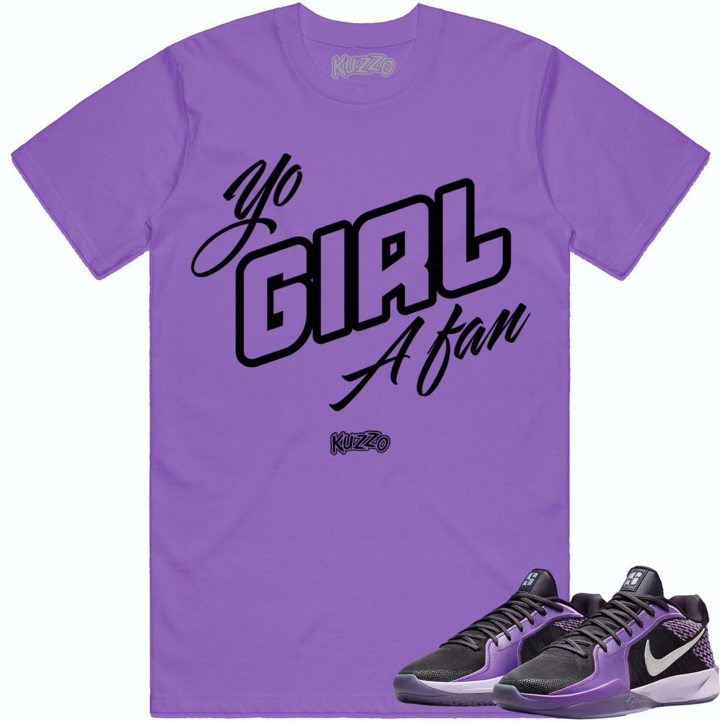 Jordan Sabrina 2 Tunnel Vision Cave Purple Sneaker Tees - Yo Girl Fan
