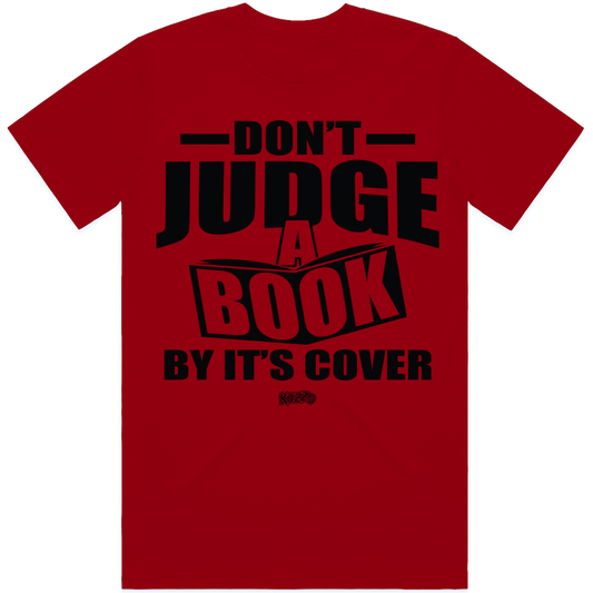Judge Book Sneaker Tees : Sneaker Shirt to Match : Cardinal
