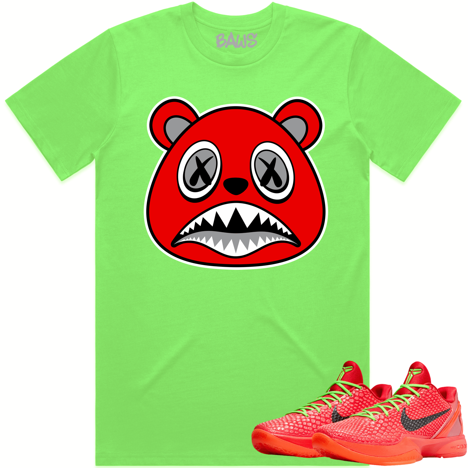 Kobe 6 Reverse Grinch 6s Shirt - Reverse Grinch Shirts - Angry Baws