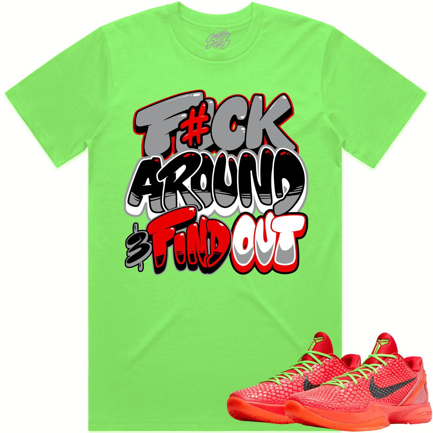 Kobe 6 Reverse Grinch 6s Shirt - Reverse Grinch Shirts - F#CK