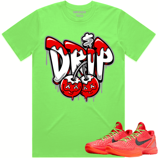 Kobe 6 Reverse Grinch 6s Shirt - Reverse Grinch Shirts - Money Drip