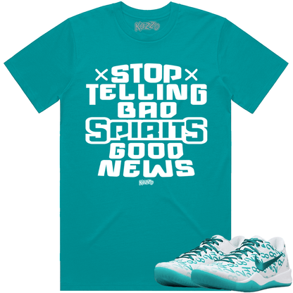 Kobe 8 Protro Radiant Emerald 8s Shirt - Kobe Sneaker Tees - Spirits