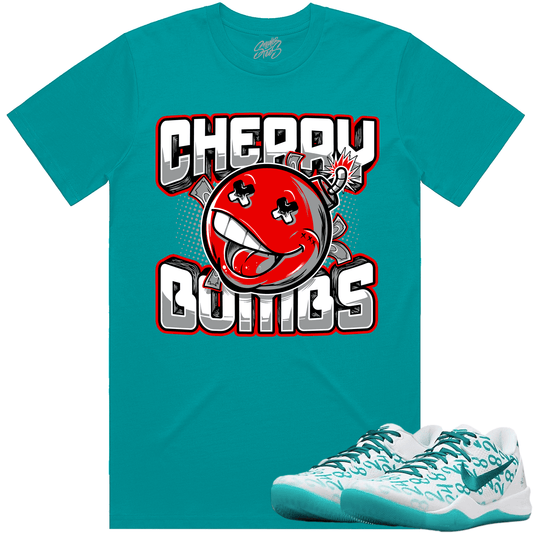 Kobe 8 Protro Radiant Emerald 8s Shirt - Sneaker Tees - Cherry Bombs