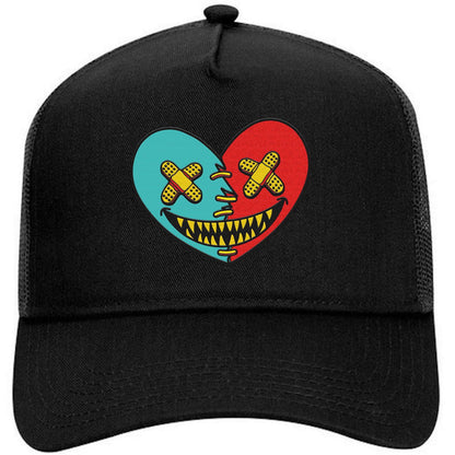 Kobe 8 Venice Beach 8s Trucker Hats - Venice Heart Baws