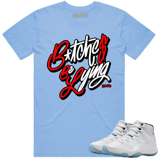 Legend Blue 11s Shirt - Jordan Retro 11 Columbia Shirt - BBL