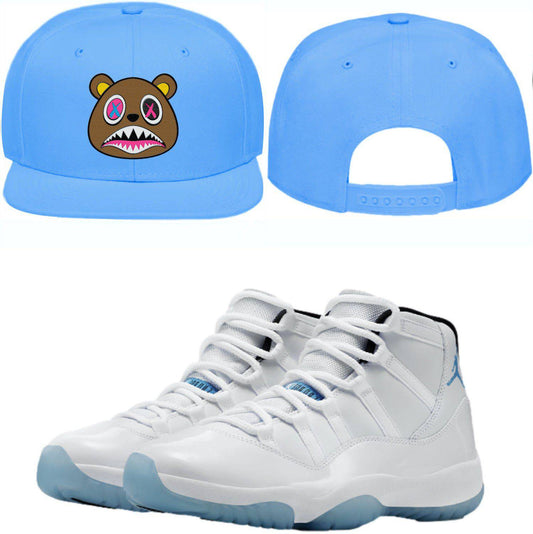 Legend Blue 11s Snapback Hat to Match - Crazy Baws