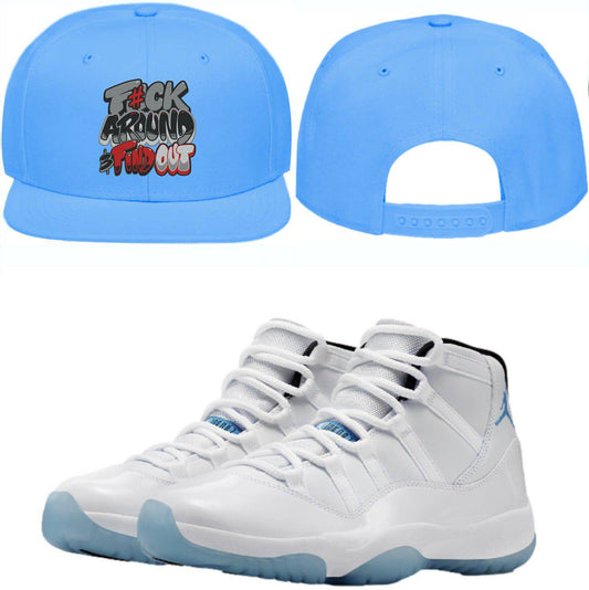 Legend Blue 11s Snapback Hat to Match - F#ck