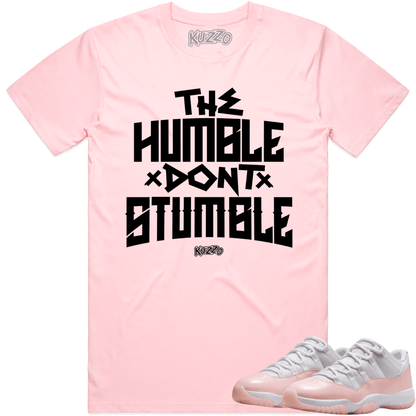 Legend Pink 11s Shirt - Jordan 11 Low Pink Sneaker Tees - Humble
