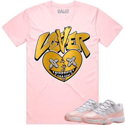 Legend Pink 11s Shirt - Jordan 11 Low Pink Sneaker Tees - Lover loser