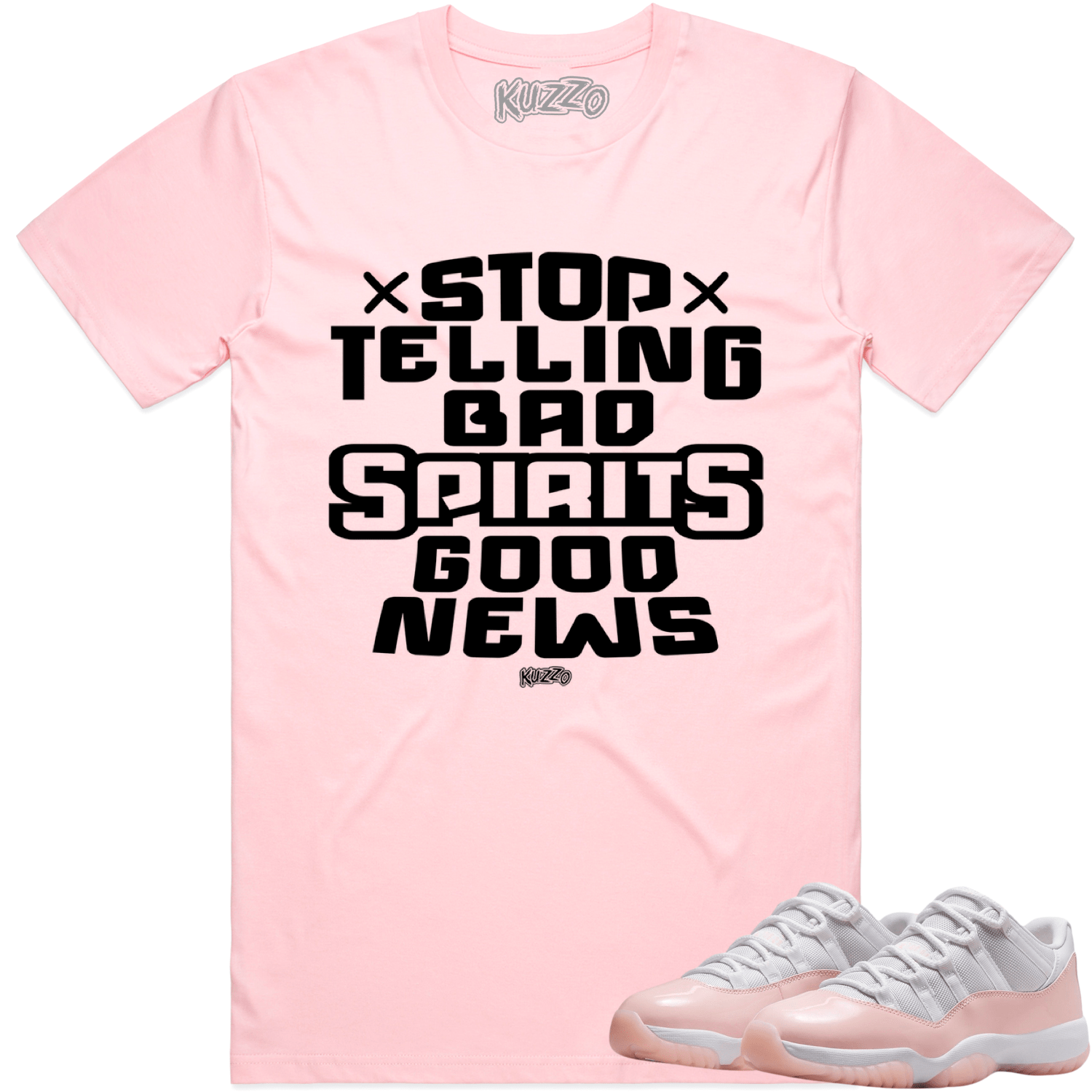 Legend Pink 11s Shirt - Jordan 11 Low Pink Sneaker Tees - Spirits