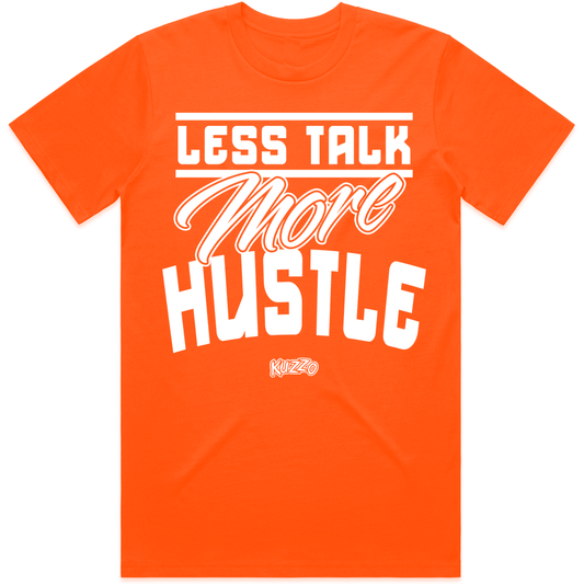 Less Talk : Sneaker Shirt to Match : Blood Orange