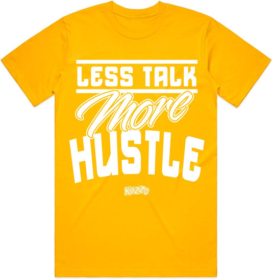Less Talk Sneaker Tees: Sneaker Shirt to Match : Gold