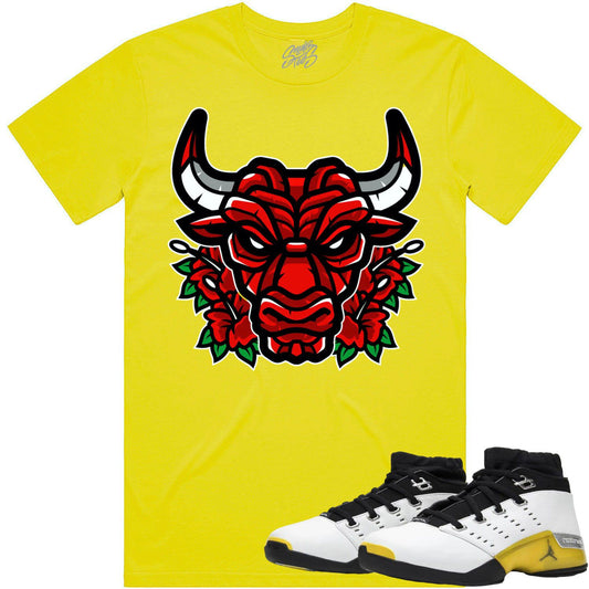 Lightning 17s Shirts - Jordan 17 Lightning Sneaker Tees - Bully Roses