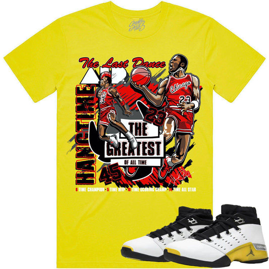 Lightning 17s Shirts - Jordan 17 Lightning Sneaker Tees - Hangtime