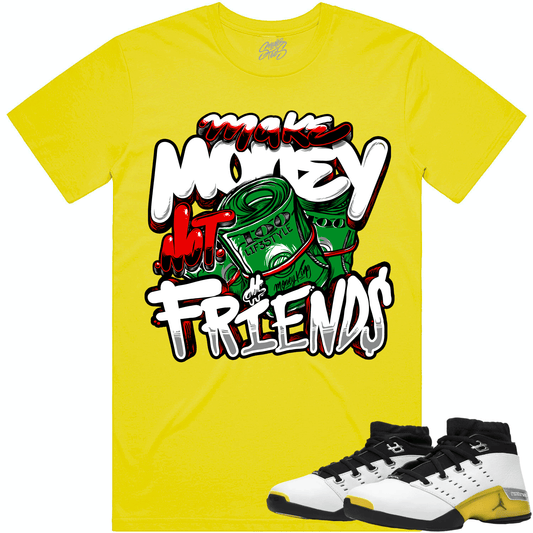 Lightning 17s Shirts - Jordan 17 Lightning Sneaker Tees - Make Money