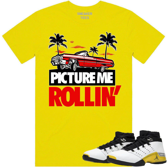 Lightning 17s Shirts - Jordan 17 Lightning Sneaker Tees - PMR