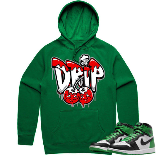 Lucky Green 1s Hoodie - Jordan 1 Lucky Green Hoodie - Money Drip