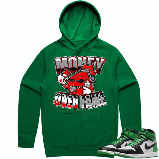 Lucky Green 1s Hoodie - Jordan 1 Lucky Green Hoodie - Money over Fame