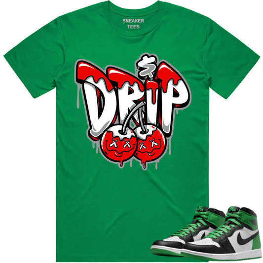 Lucky Green 1s Shirt - Jordan Retro 1 Lucky Green Shirt - Money Drip