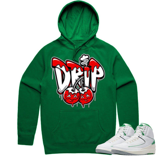 Lucky Green 2s Hoodie - Jordan 2 Lucky Green Hoodie - Money Drip