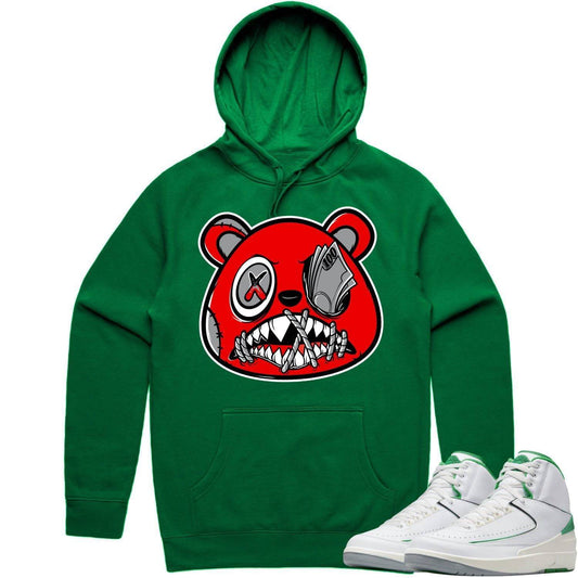 Lucky Green 2s Hoodie - Jordan 2 Lucky Green Hoodie - Money Talks Baws