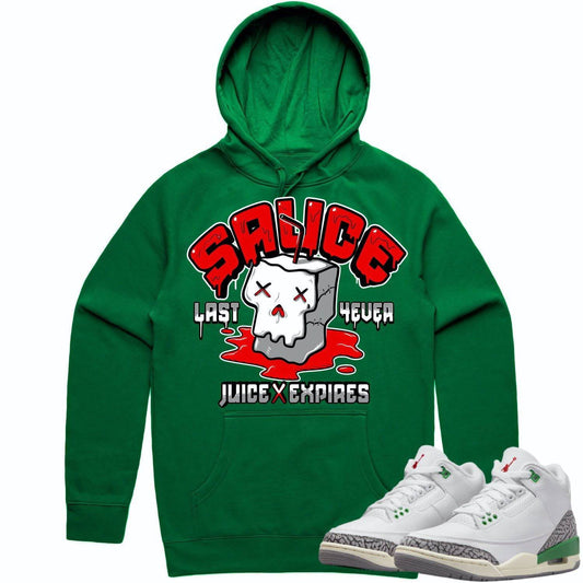 Lucky Green 2s Hoodie - Jordan 2 Lucky Green Hoodie - Red Sauce