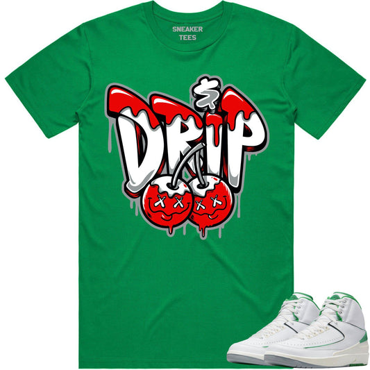 Lucky Green 2s Shirt - Jordan Retro 2 Lucky Green Shirt - Money Drip