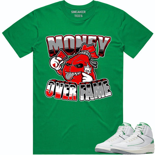 Lucky Green 2s Shirt - Jordan Retro 2 Lucky Green Shirt - Money Fame